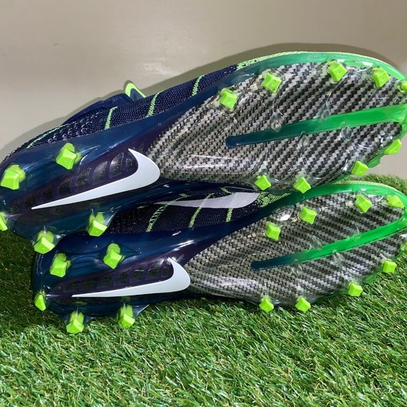 Nike Vapor Untouchable 3 Elite Flyknit Cleats AO3006-400 Seahawks Men\'s NEW main image 5